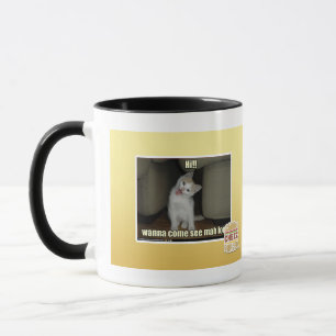 Wollen Sie, um zu kommen sehen Tasse