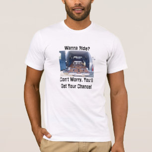 Wollen Sie, um zu reiten, das Begräbnis- T-SH T-Shirt
