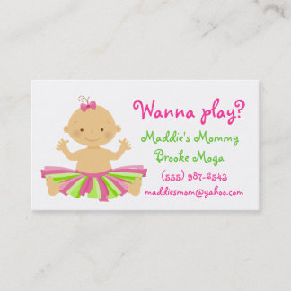 Wollen Sie, um zu spielen? Mama playdate Karte für