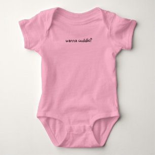 wollen Sie, um zu streicheln? Baby Strampler