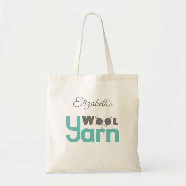 Wollgarntasche Tragetasche (Vorne)