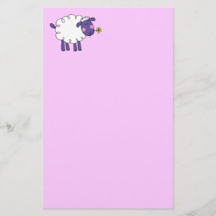 Wollige Schafe Briefpapier