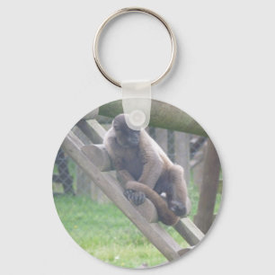 Wolliger Affe-Schlüsselring, Tier-Sammlung Schlüsselanhänger