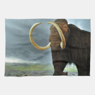 Wolliges Mammut-Mod-Schicksal Küchentuch