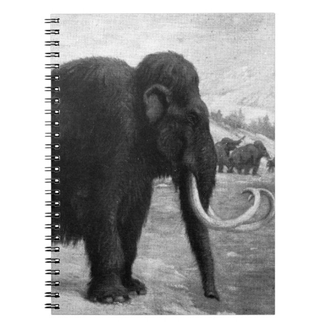 Wolliges Mammut-Mod-Schicksal Notizblock (Vorderseite)