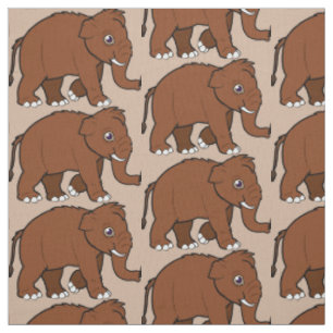 Wolliges Mammut Stoff