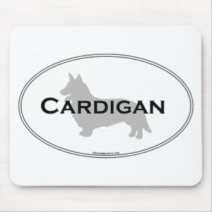 Wolljacken-Oval Mousepad