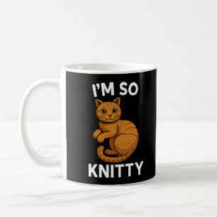Wollkatze, ich bin so knett kaffeetasse
