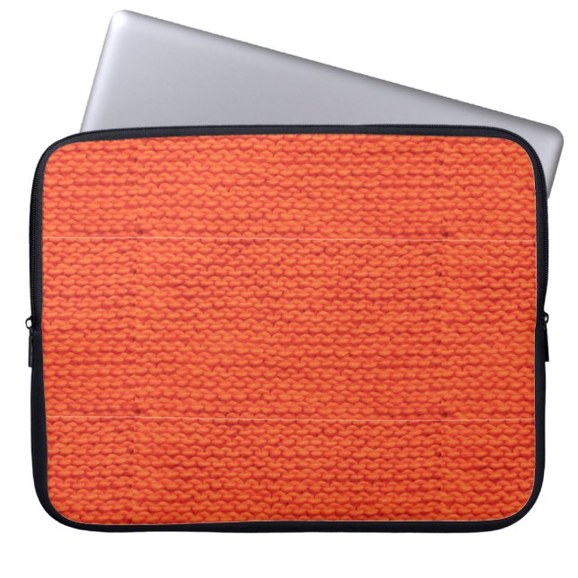 Wollmuster Laptopschutzhülle (Vorderseite)