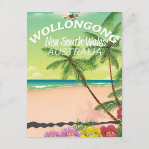 Wollongong New South Wales Australien Postkarte