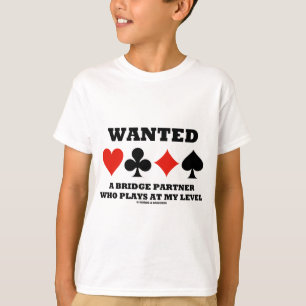 Wollte einen Brücken-Partner, der auf meinem T-Shirt