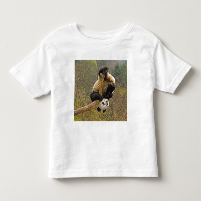 Wolong Panda Reserve, China, 2 1/2 Jahre alt Kleinkind T-shirt (Vorderseite)