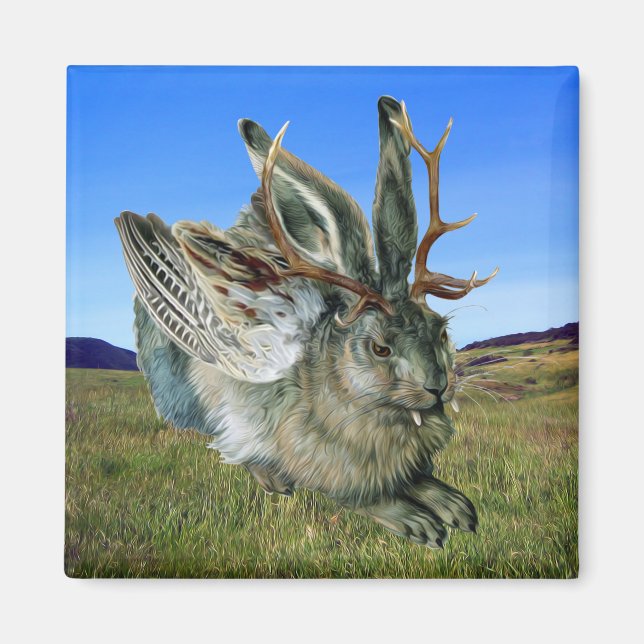 Wolpertinger Magnet (Vorne)