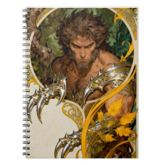 Wolverine Art Nouveau Notizblock