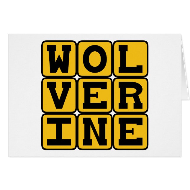 Wolverine, Ferocious Mammal (Vorderseite (Horizontal))