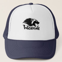 Wolverine Logo Trucker Hat Truckerkappe
