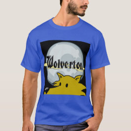 Wolverton-Logo Herren dunkles T-Shirt