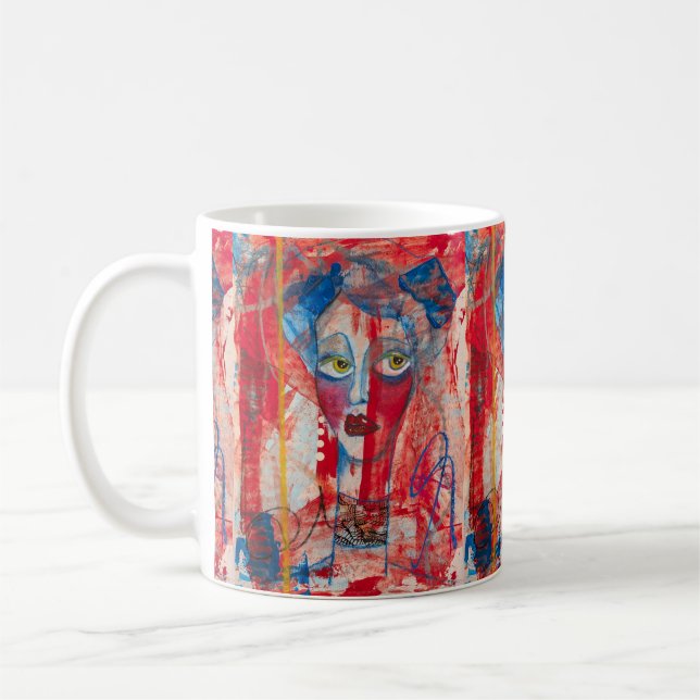 "Woman (104)" Kaffeetasse (Links)