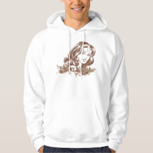 Woman Brown Hoodie
