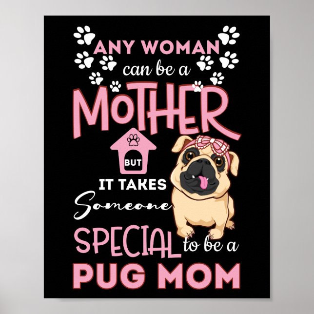 Woman Can Be A Mother But It Takes Someone Special Poster (Vorne)