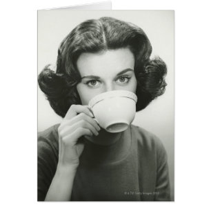 Woman drinking