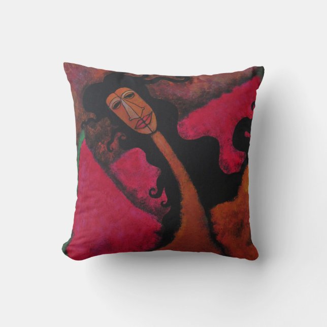 Woman&fruit Kissen (Vorderseite)