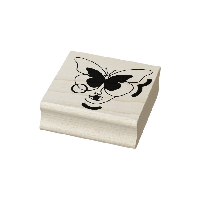 Woman Gummistempel (Stempel)
