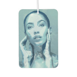 "Woman in Blue" Autolufterfrischer
