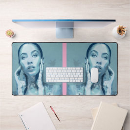"Woman in Blue" Premium Canvas