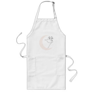 Woman Lange Schürze