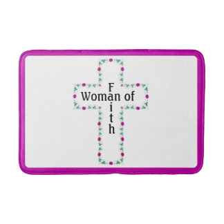 Woman of faith badematte