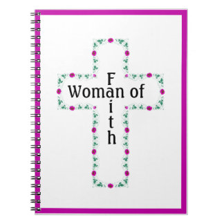 Woman of faith notizblock