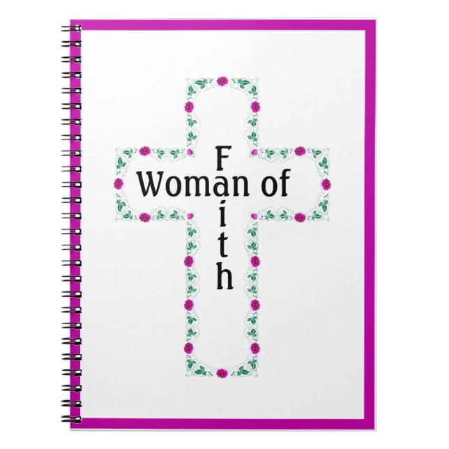 Woman of faith notizblock (Vorderseite)