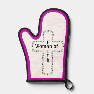 Woman of faith ofenhandschuh