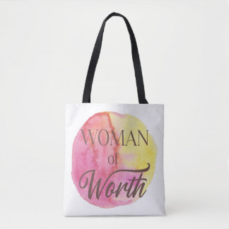 Woman of Worth Tote Bag Tasche
