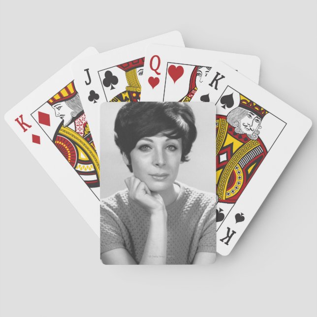 Woman Posing Spielkarten (Rückseite)