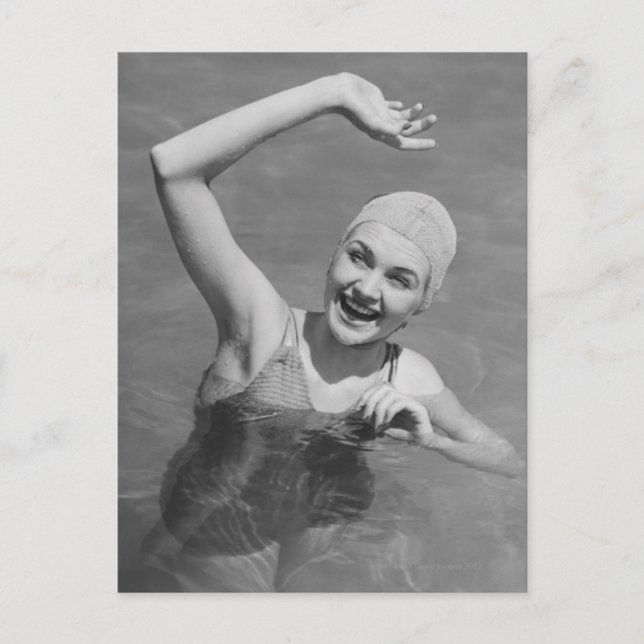 Woman Postkarte (Vorderseite)