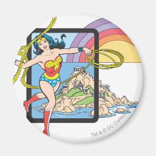 Woman Rainbow Magnet