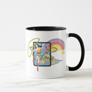 Woman Rainbow Tasse