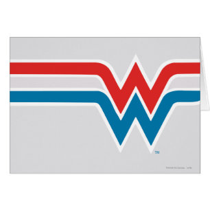 Woman Red White und Blue Logo