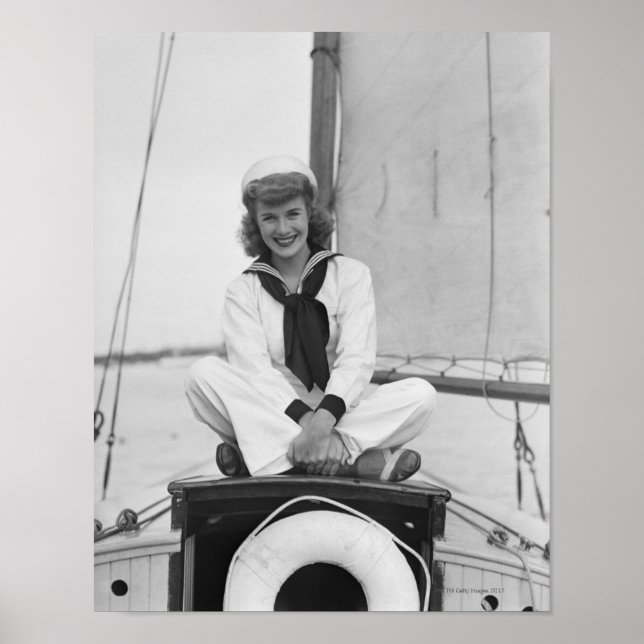 Woman Sailor Poster (Vorne)
