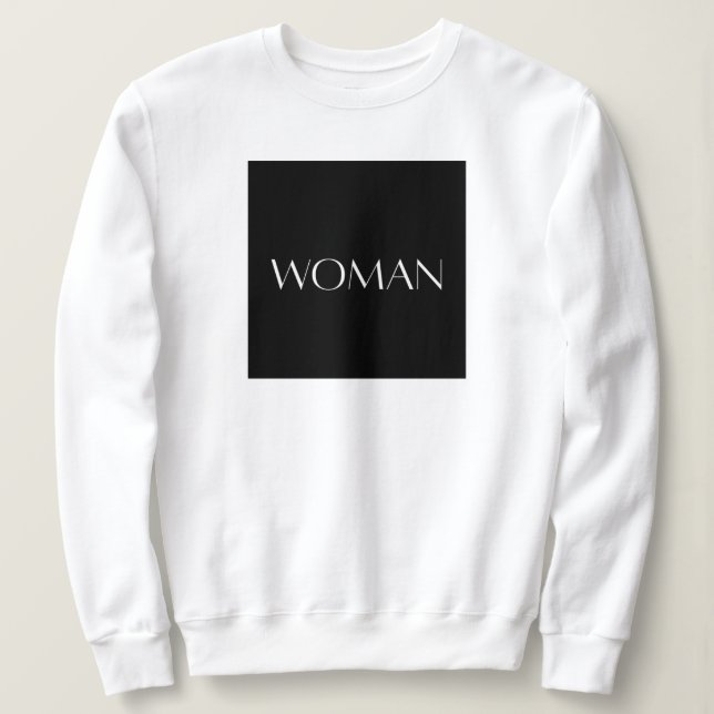WOMAN SIGNATURE  Sweatshirt (Design devant)