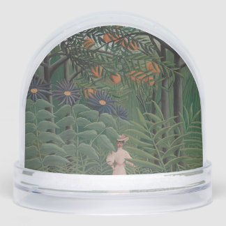Woman Walking in an Exotic Forest, Henri Rousseau