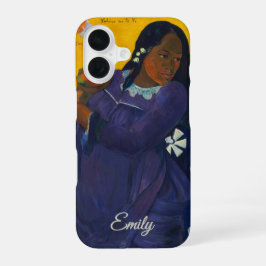 Woman with a Mango by Paul Gauguin – Personalized iPhone 16 Hülle