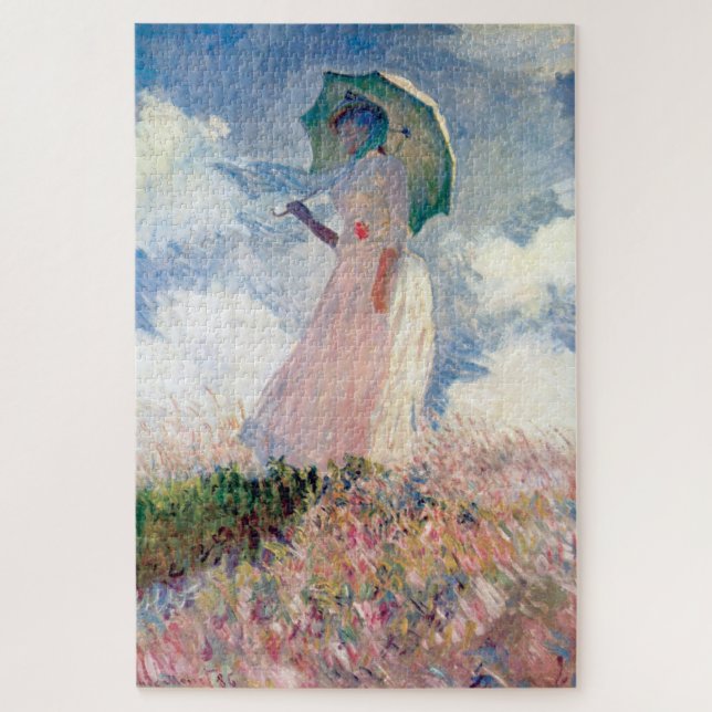 Woman with a Parasol, Claude Monet, 1886 (Vertikal)