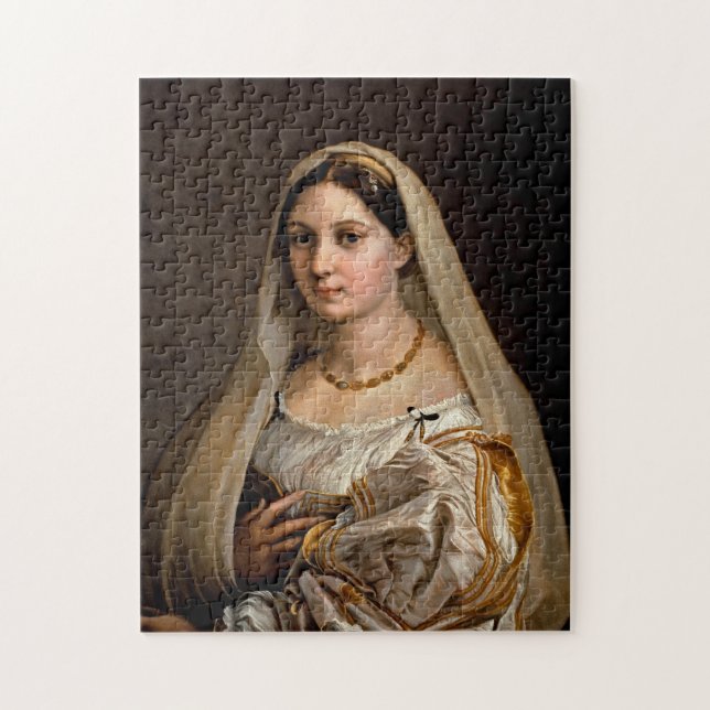 Woman with a veil La Donna Velata Raphael Santi (Vertikal)