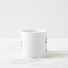Woman With Flowers Line Art   Espressotasse