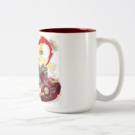 Womanhoodkaffee-Tasse Zweifarbige Tasse