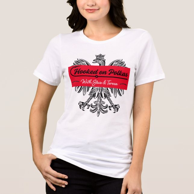 Woman's T-Shirt Tri-Blend Shirt (Vorderseite)