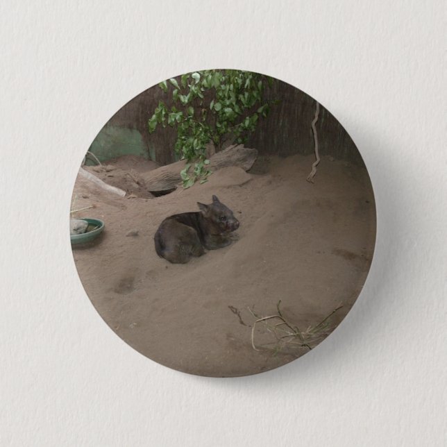 Wombat Button (Vorderseite)